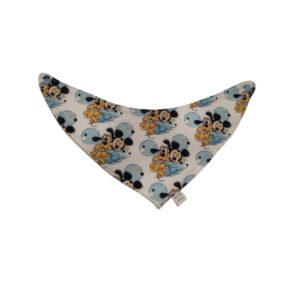Nyálkendő/Előke Színes Mickey