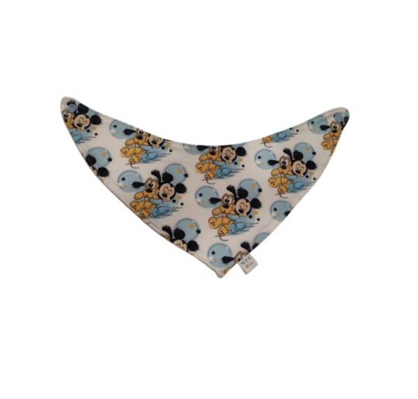 Nyálkendő/Előke Színes Mickey