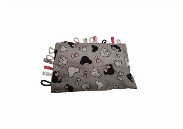 Szundipárna szalagokkal Minnie szürke